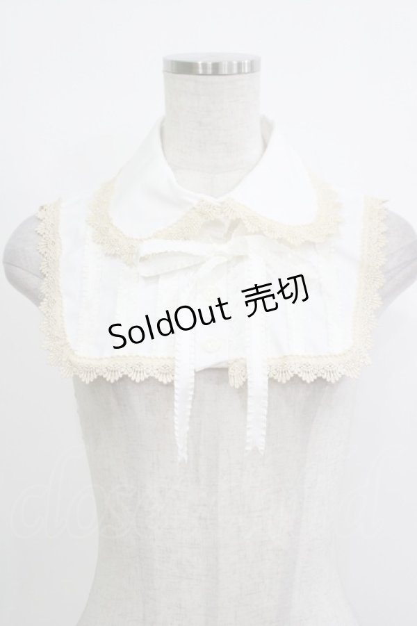 画像1: ATELIER PIERROT / つけ襟  白 H-25-10-23-1079-EL-ZA-KB-ZH (1)