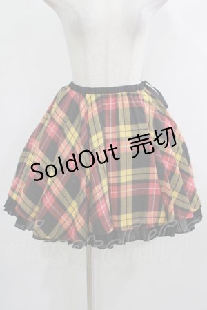 画像: MILK / チェックギャザースカート  ミックスカラーチェック H-25-10-23-1011-ML-SK-KB-ZH
