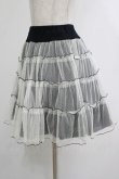 画像2: MILK / チュチュスカート  黒×白 H-25-10-23-1018-ML-SK-KB-ZH (2)