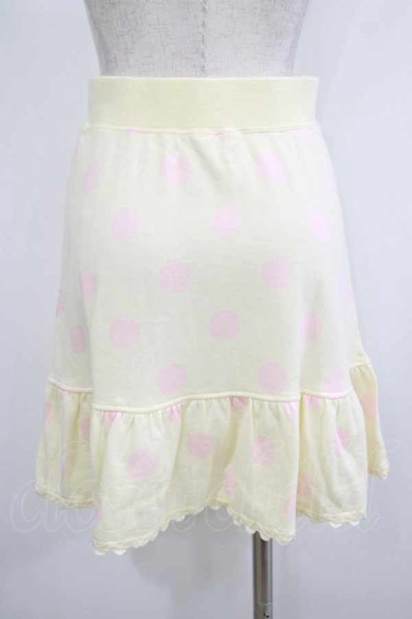 画像3: Emily Temple cute / ドットスカート  アイボリー×ピンク H-25-10-23-1025-ET-SK-KB-ZH (3)