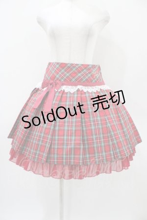 画像: Angelic Pretty / Campusスカート Free レッド H-25-10-24-1034-AP-SK-NS-ZH