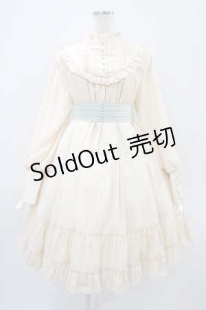 画像: Little Dipper（海外ロリータブランド） / お嬢様のクラシカルワンピース M 生成り H-25-10-24-1036-EL-OP-NS-ZH