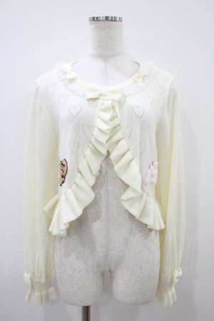 画像: BABY,THE STARS SHINE BRIGHT / くみゃちゃんアップリケボレロ Free オフ白 H-25-10-24-1054-BA-TO-NS-ZH