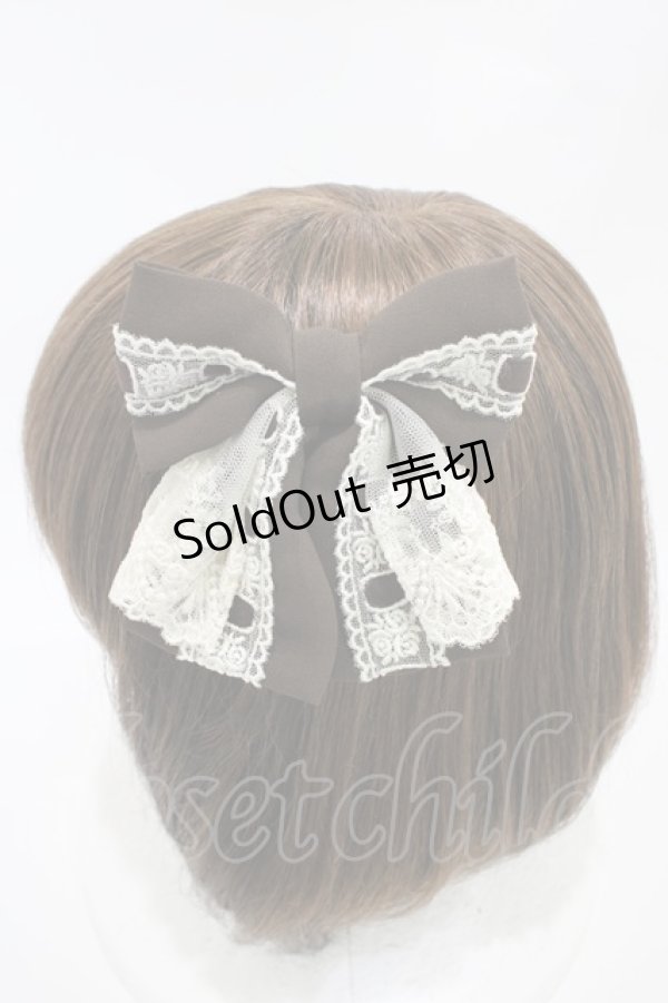 画像2: Innocent World / アンジェリーヌクリップ  ショコラ H-25-10-24-1013-IW-AC-NS-ZH (2)