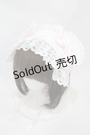 画像: BABY,THE STARS SHINE BRIGHT / くまくみゃヘッドドレス  オフ白×サックス White×Saxe blue H-25-10-24-1017-BA-AC-NS-ZH