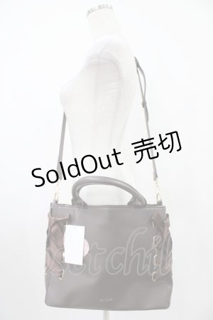 画像: m petit by misako / AMレースアップ2WAY  ブラウン H-25-10-24-1002-LO-BG-NS-ZH