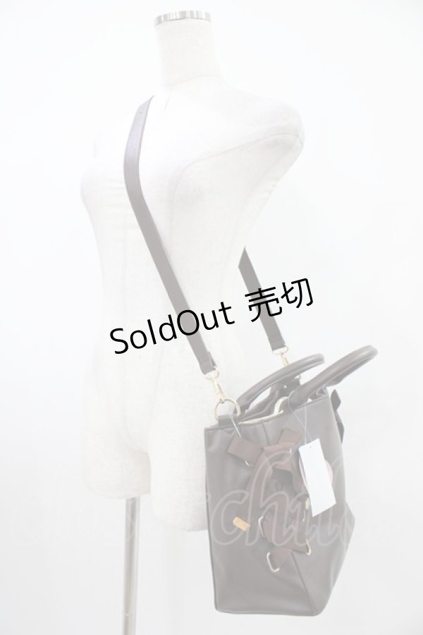 画像2: m petit by misako / AMレースアップ2WAY  ブラウン H-25-10-24-1002-LO-BG-NS-ZH (2)