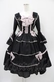 画像1: axes femme kawaii / メアリー姫袖ドレス M ブラック H-25-10-24-1023-AX-OP-NS-ZH (1)