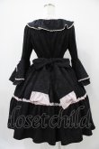 画像2: axes femme kawaii / メアリー姫袖ドレス M ブラック H-25-10-24-1023-AX-OP-NS-ZH (2)