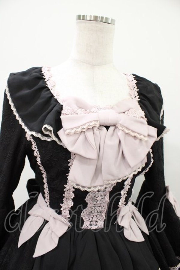 画像4: axes femme kawaii / メアリー姫袖ドレス M ブラック H-25-10-24-1023-AX-OP-NS-ZH (4)