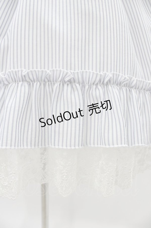 画像5: Innocent World / シャロンジャンパースカート Free オフ/ブルー H-25-10-24-1025-IW-OP-NS-ZH (5)