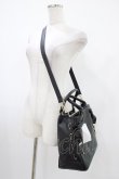 画像2: m petit by misako / AMレースアップ2WAY  ブラック H-25-10-24-1003-LO-BG-NS-ZH (2)