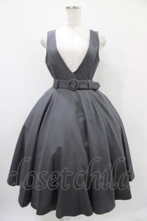 画像: NO.S PROJECT / リノン・ワンピース S グレー H-25-10-24-1029-LO-OP-NS-ZH