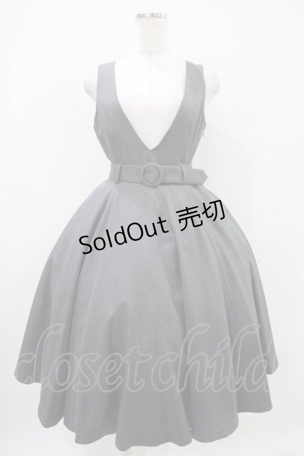 画像1: NO.S PROJECT / リノン・ワンピース S グレー H-25-10-24-1029-LO-OP-NS-ZH (1)