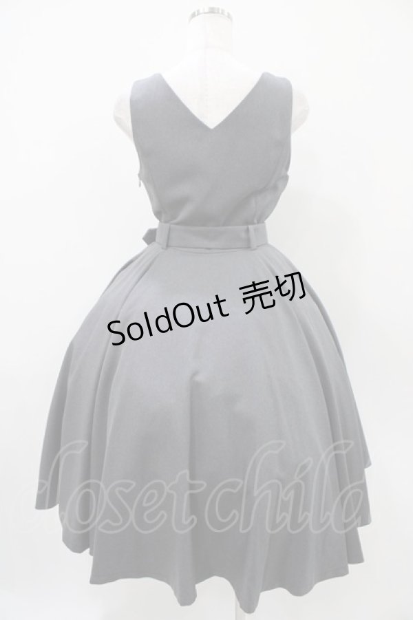 画像2: NO.S PROJECT / リノン・ワンピース S グレー H-25-10-24-1029-LO-OP-NS-ZH (2)