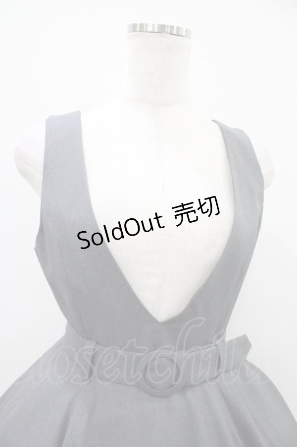 画像4: NO.S PROJECT / リノン・ワンピース S グレー H-25-10-24-1029-LO-OP-NS-ZH (4)