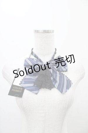 画像: ATELIER PIERROT / ハリー・ポッター トリプルリボンタイ  レイブンクロー（ブルー） H-25-10-24-2006-EL-ZA-KB-ZH