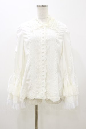 画像: Hoshibako Works / レディ・ナイトメア ブラウス Free ホワイト H-25-10-25-045-LO-BL-NS-ZH