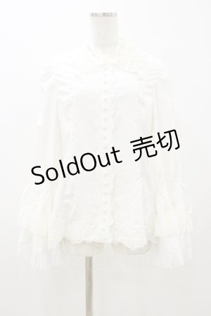 画像: Hoshibako Works / レディ・ナイトメア ブラウス Free ホワイト H-25-10-25-045-LO-BL-NS-ZH