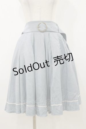 画像: Kurumi Collaboration / フレアマリンアカデミアスカート 3L サックス H-25-10-25-054-LO-SK-NS-ZH