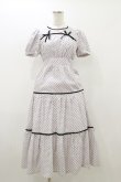 画像1: evelyn / リボンティアードワンピース Free ピンク H-25-10-25-062-LO-OP-NS-ZH (1)