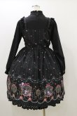 画像2: サンリオ / クロミ大人ワンピース（リボン） M~L ブラック H-25-10-25-065-EL-OP-NS-ZH (2)