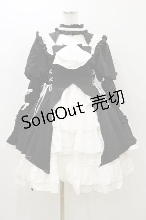 画像: Candy Dream（海外ロリータブランド） / 姫袖ワンピース L ブラック H-25-10-25-067-LO-OP-NS-ZH