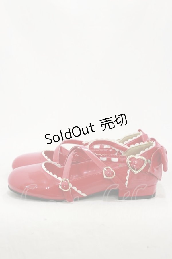 画像2: Angelic Pretty / 発表会シューズ L レッド H-25-10-25-005-AP-SH-NS-ZH (2)