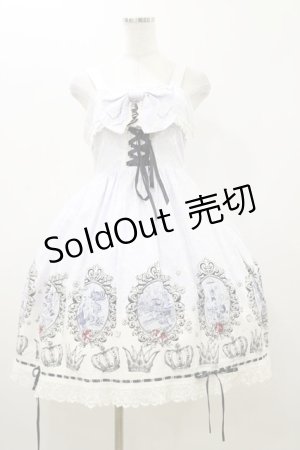 画像: ALICE and the PIRATES / PIRATESジャンパースカート（Disneyアリス柄） Free オフ H-25-10-25-079-PA-OP-NS-ZH