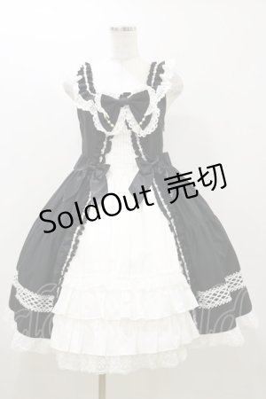 画像: BABY,THE STARS SHINE BRIGHT / Pure Pearl bouquetジャンパースカート Free ブラック H-25-10-25-080-BA-OP-NS-ZH