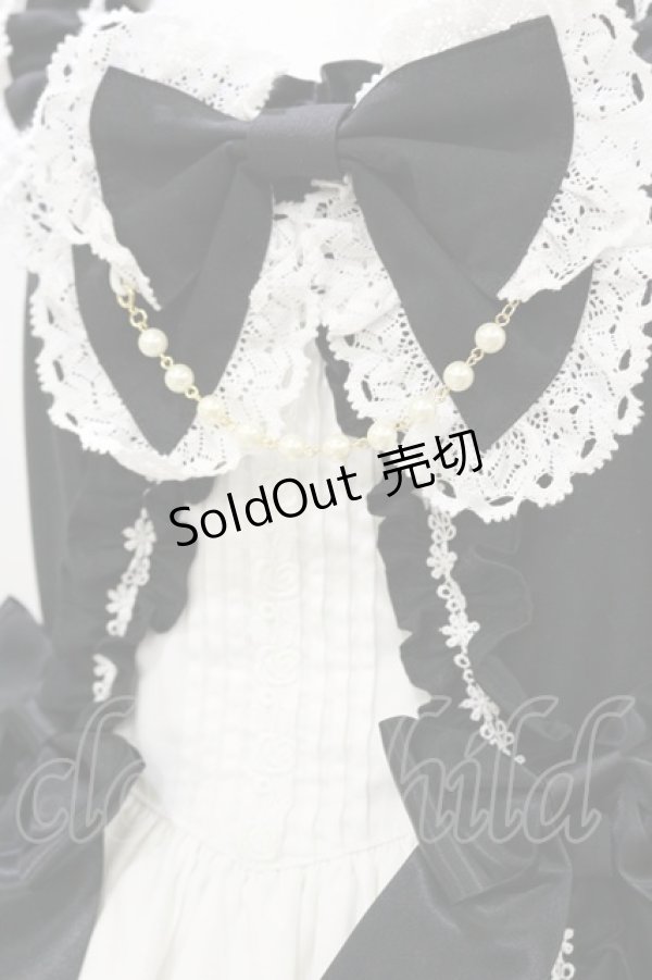 画像4: BABY,THE STARS SHINE BRIGHT / Pure Pearl bouquetジャンパースカート Free ブラック H-25-10-25-080-BA-OP-NS-ZH (4)
