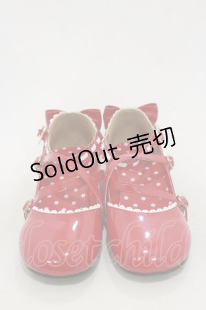 画像: Angelic Pretty / 発表会シューズ L レッド H-25-10-25-007-AP-SH-NS-ZH