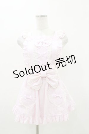 画像: Angelic Pretty / レースアップSweetsエプロン Free ピンク H-25-10-25-012-AP-OP-NS-ZH