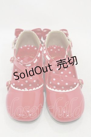 画像: Angelic Pretty / 発表会シューズ L レッド H-25-10-25-002-AP-SH-NS-ZH