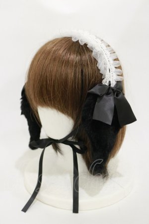 画像: LOLITAその他 / Avail/サンリオキャラクターズコラボ/クロミヘッドドレス  ブラック H-25-10-25-017-LO-AC-NS-ZH