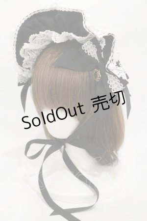 画像: BABY,THE STARS SHINE BRIGHT / Lilinaヘッドドレス  ブラック H-25-10-25-018-BA-AC-NS-ZH