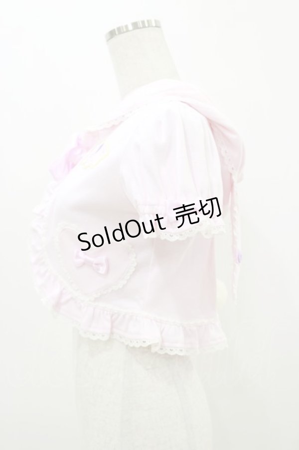 画像3: Angelic Pretty / TOY FANTASY カットボレロ Free ピンク H-25-10-25-027-AP-TO-NS-ZH (3)