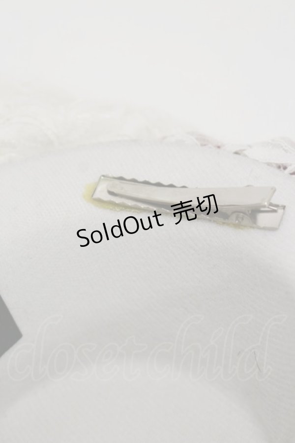 画像4: GOTHIC HOLIC / 耳しっぽミニハット  白 H-25-10-26-003-PU-AC-KB-ZH (4)