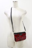 画像1: Qutie Frash / ショルダーミニBAG  黒×赤 H-25-10-26-005-QU-BG-KB-ZH (1)