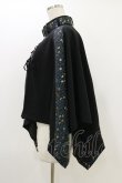 画像3: Qutie Frash / 2023-宵鶴-ポンチョ  黒 H-25-10-26-009-QU-JA-KB-ZH (3)
