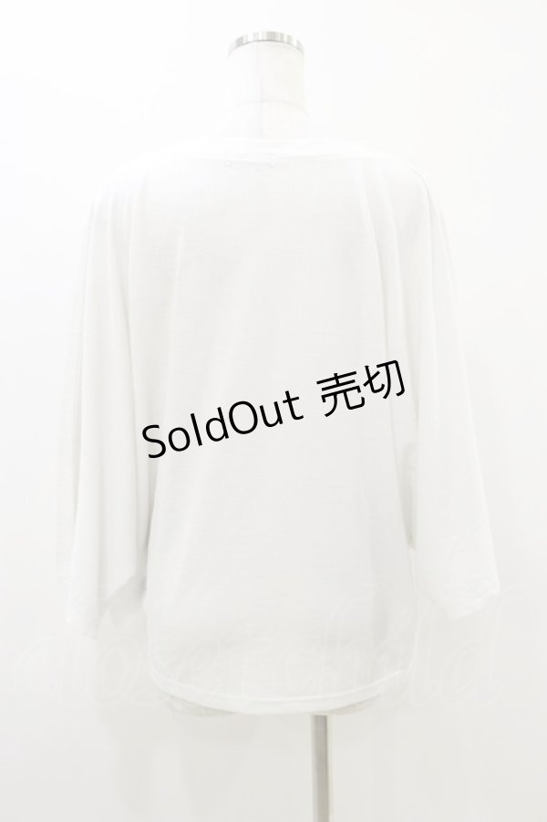 画像2: Qutie Frash / ドルマンTシャツ  白 H-25-10-26-017-QU-TO-KB-ZH (2)