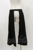 画像2: Qutie Frash / 2021銀麗-GINREI-ラップロングスカート  黒 H-25-10-26-027-QU-SK-KB-ZH (2)