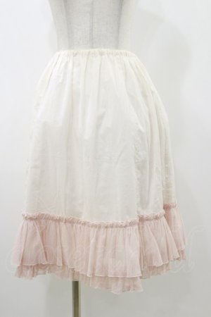画像: Emily Temple cute / ドットチュールペチコート  ピンク H-25-10-26-029-ET-SK-KB-ZH