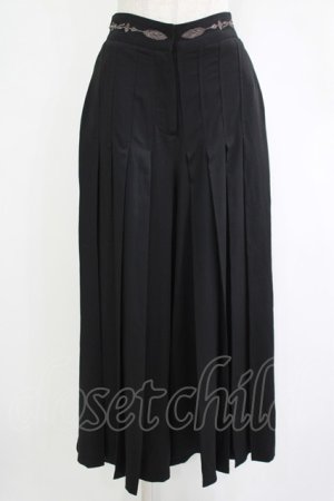 画像: Rozen Kavalier / プリーツパンツ  黒 H-25-10-27-024-OO-PA-KB-ZH