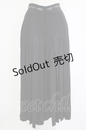 画像: Rozen Kavalier / プリーツパンツ  黒 H-25-10-27-024-OO-PA-KB-ZH