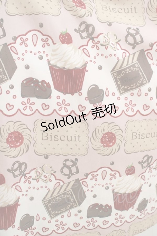 画像4: axes femme kawaii / お菓子柄ジャンパースカート M ピンク H-25-10-27-003-AX-OP-NS-ZH (4)