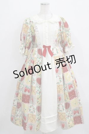 画像: axes femme kawaii / ハピネスベリーワンピース M グリーン H-25-10-27-005-AX-OP-NS-ZH