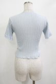 画像3: Katie / UNDER PRETTIES short sleeve cardigan  BABY BLUE H-25-10-27-040-LO-TO-KB-ZH (3)