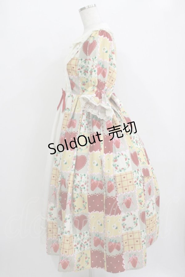 画像2: axes femme kawaii / ハピネスベリーワンピース M グリーン H-25-10-27-005-AX-OP-NS-ZH (2)