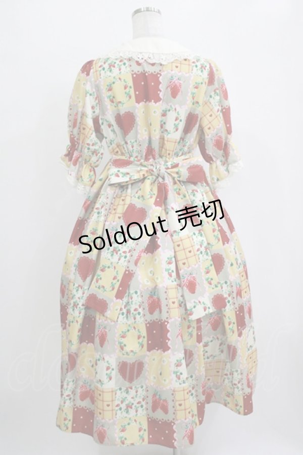 画像3: axes femme kawaii / ハピネスベリーワンピース M グリーン H-25-10-27-005-AX-OP-NS-ZH (3)